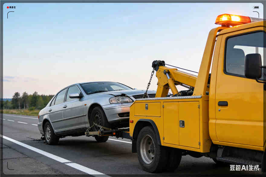 朝阳县长途拖车【案例】